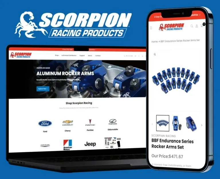Scorpion Racing Products
