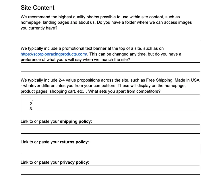 Content Creation